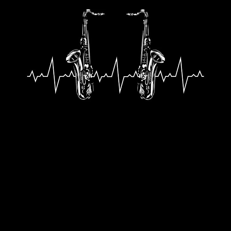 Saxophone Herzschlag