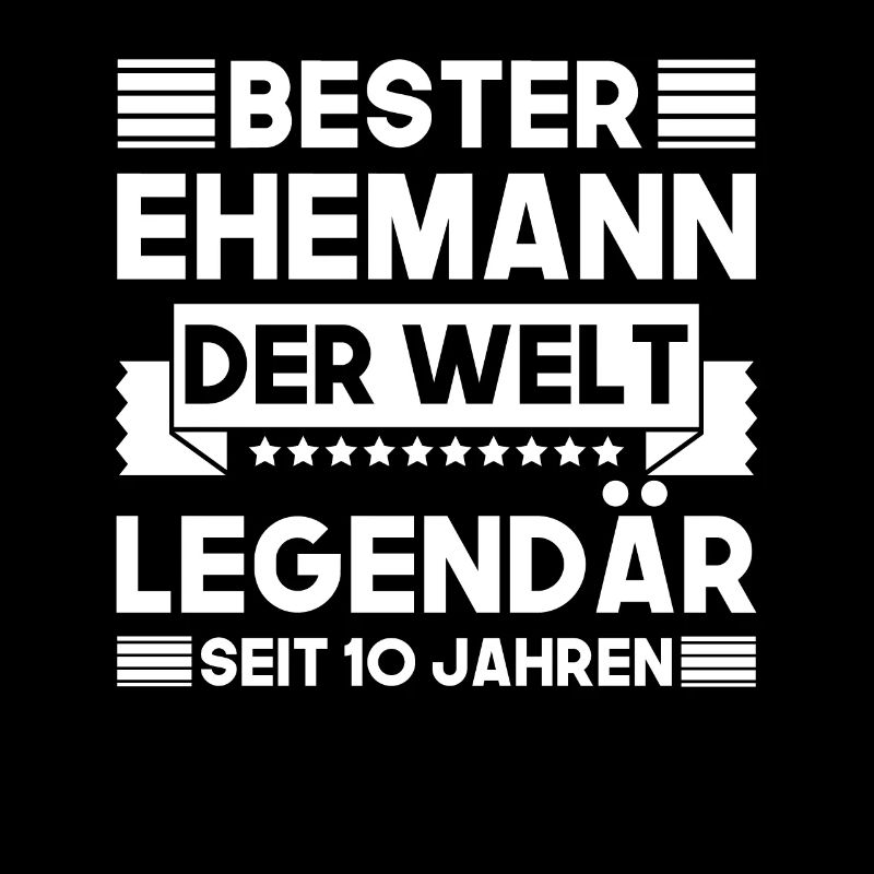 Rosenhochzeit 10. Hochzeitstag Ehemann Geschenk