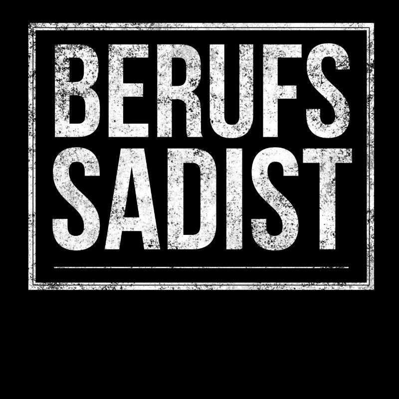 Ich bin ein Berufs Sadist in der Praxis massieren