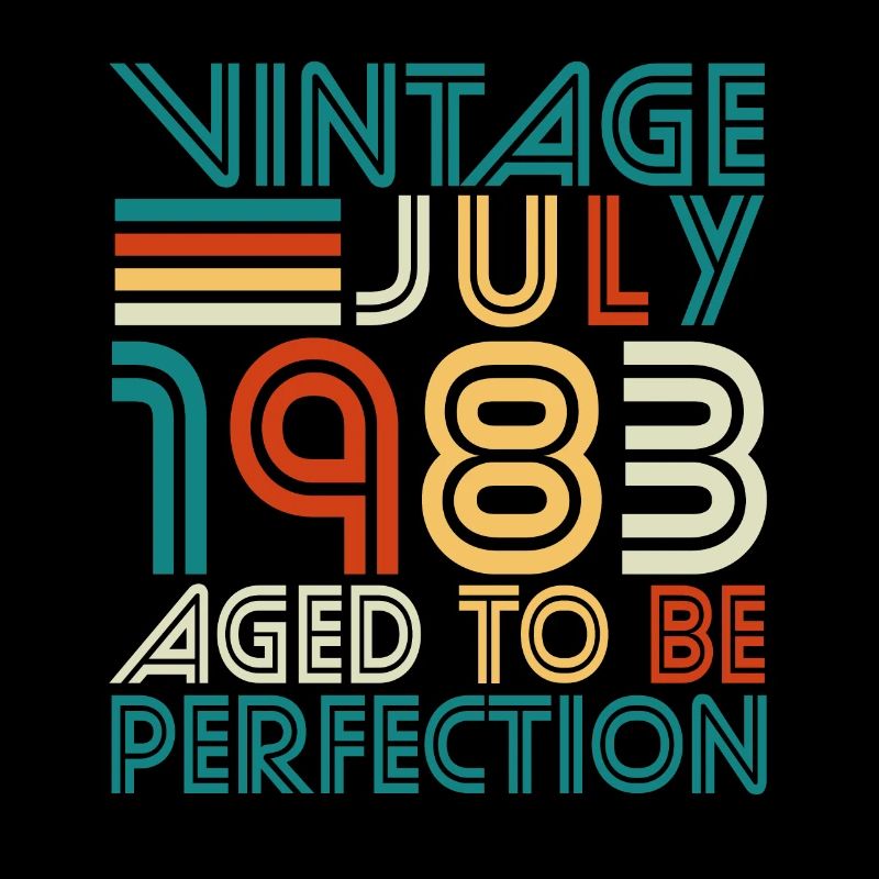 Vintage Perfektion im Juli 1983