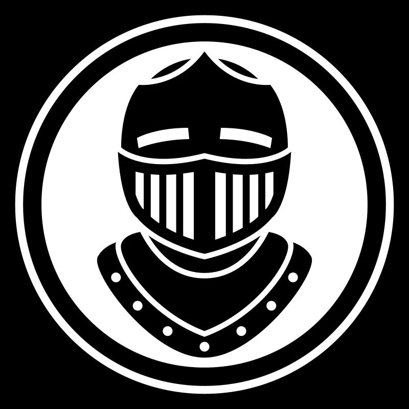 Casque de chevalier
