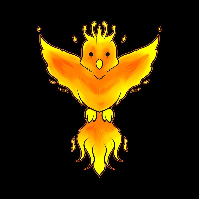 TINY PHOENIX - Süßes Phoenix Küken Beim Fliegen