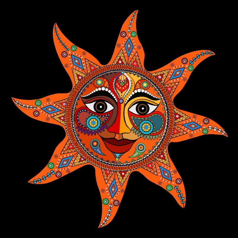 Soleil mandala / soleil