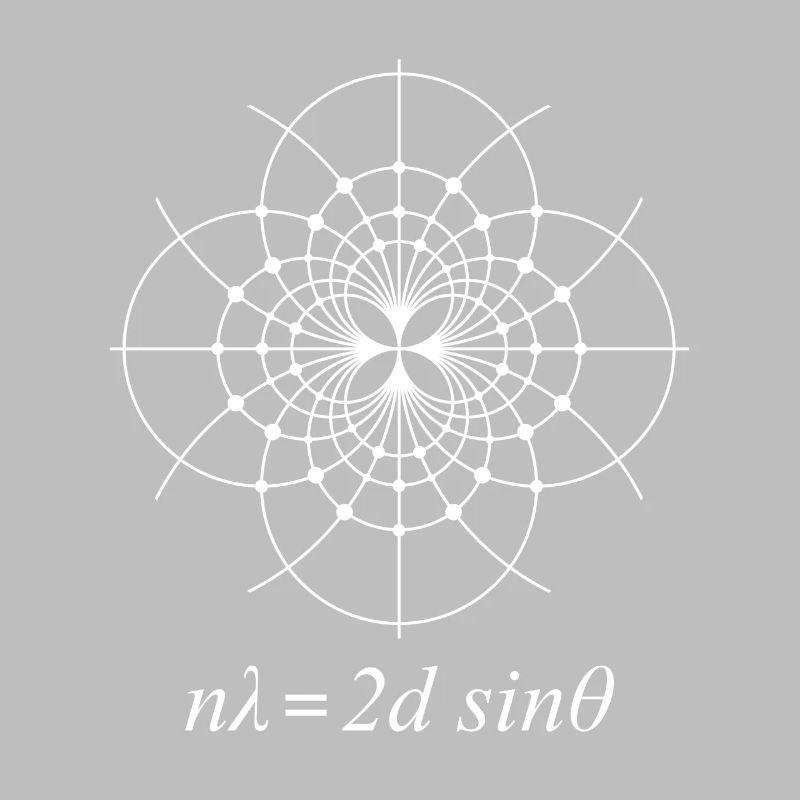 Cristallographie aux rayons X de la loi de Bragg de Laue Diffraction