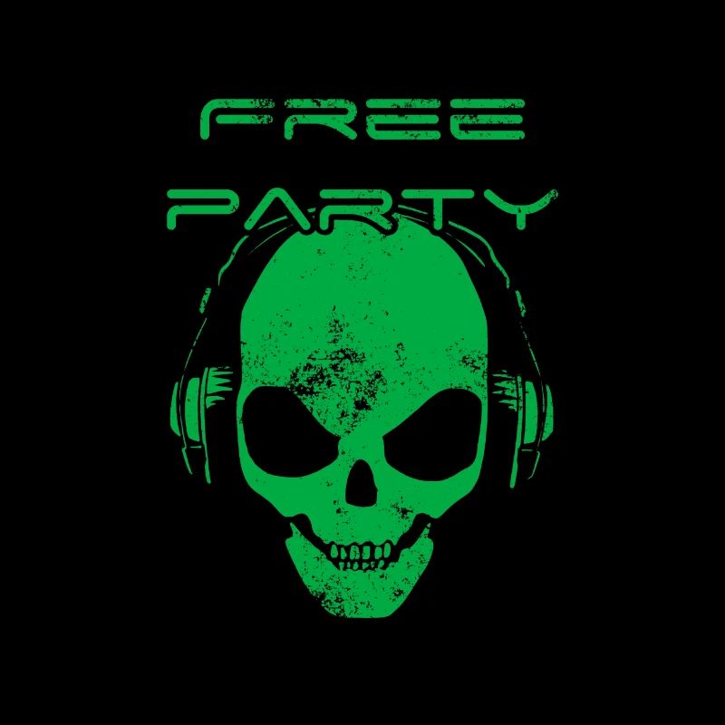 Free party - skull sound system