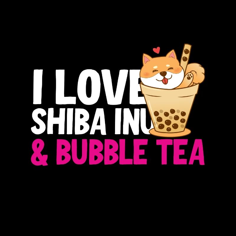 J’adore le Shiba Inu et le Bubble Tea