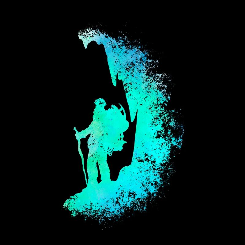 Escalade grimpeuse / grimpeur art