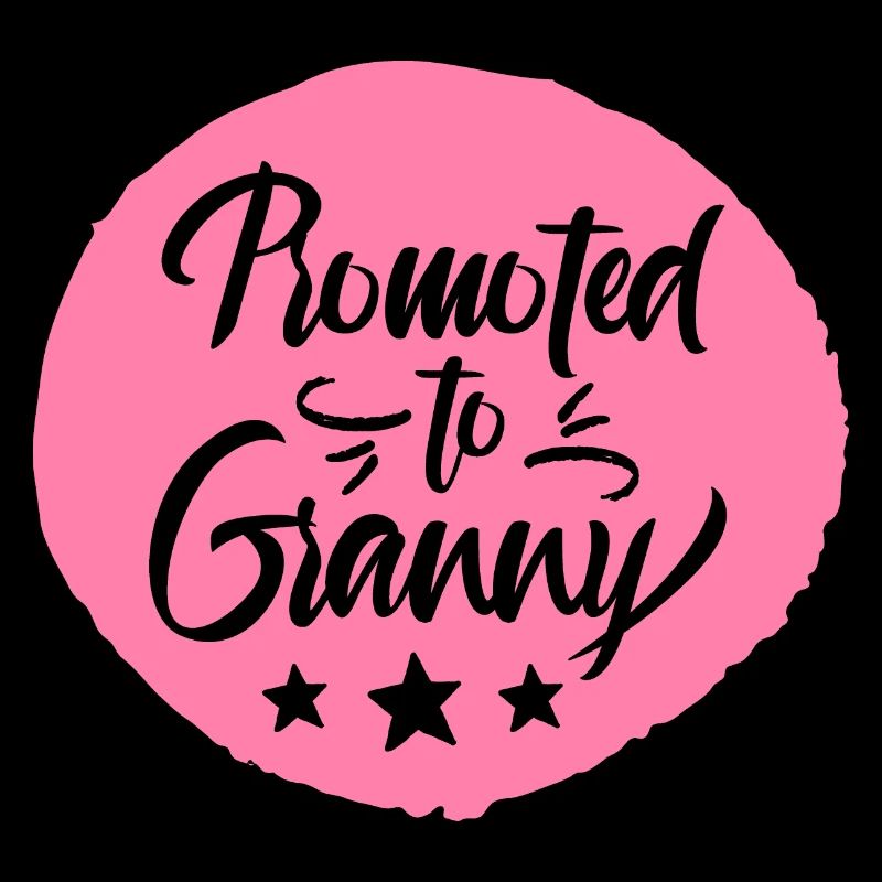 Zur Großmutter befördert Großmama Omi Oma