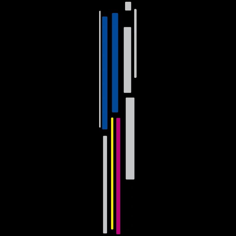 Rayures de style - lignes verticales