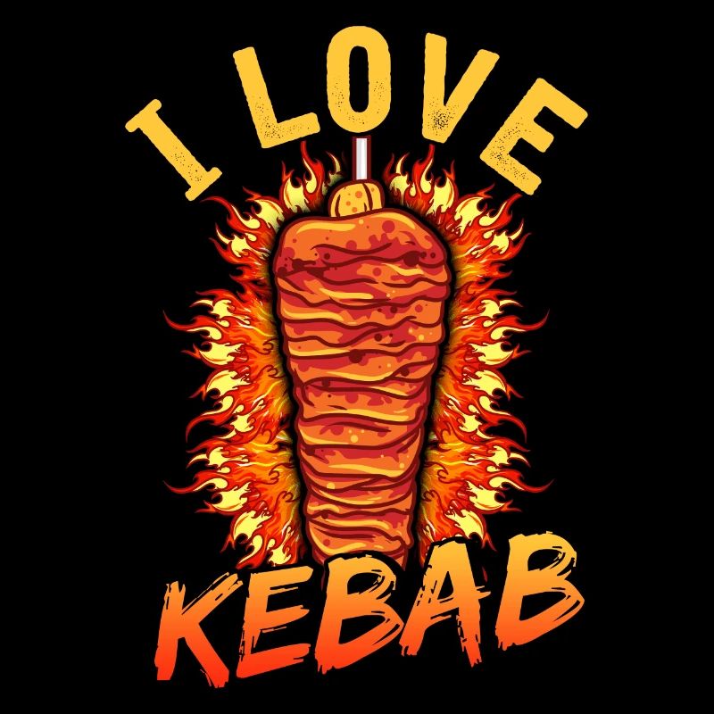 J'adore les brochettes de kebab