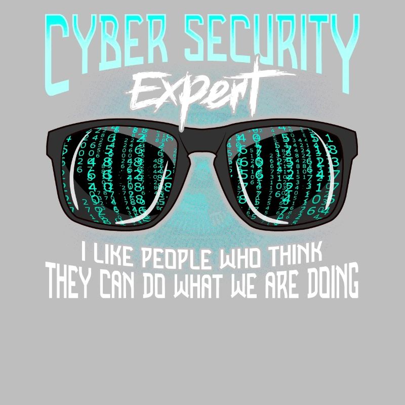 Cyber Security Hacker Hacken IT Sicherheit Lustig