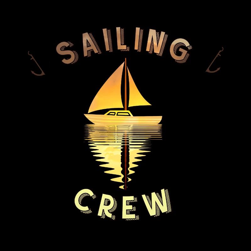 Sailing crew sailing ship sailing gift idea