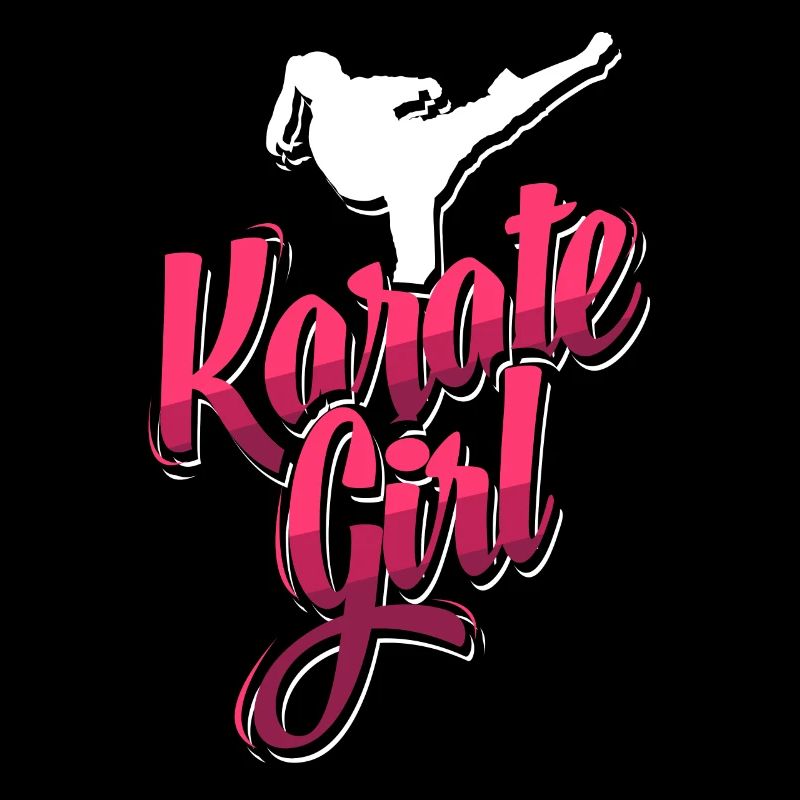 Fille de karaté