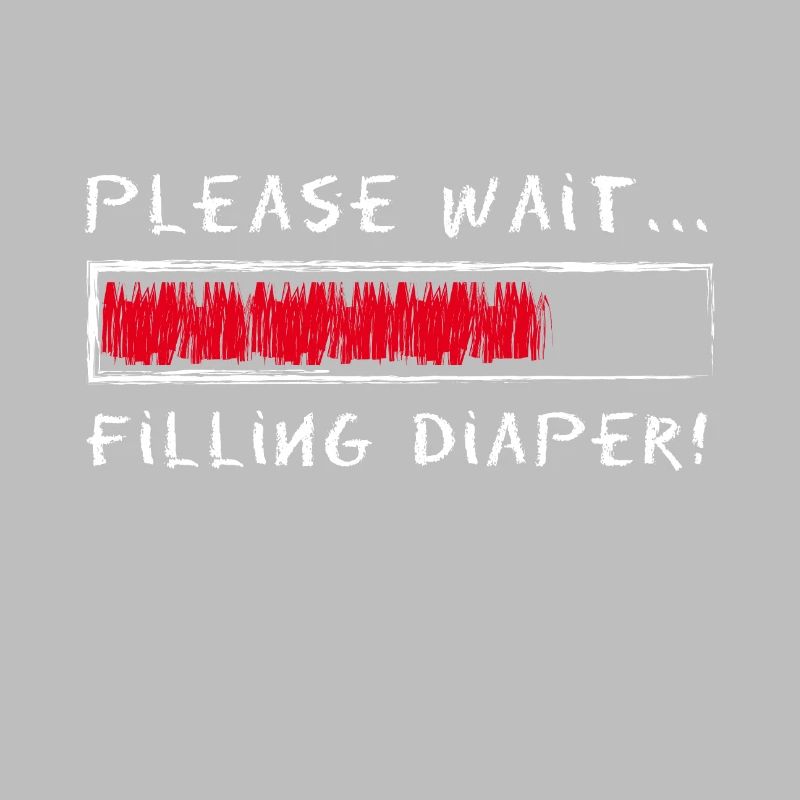 Please Wait Filling Diaper Loading