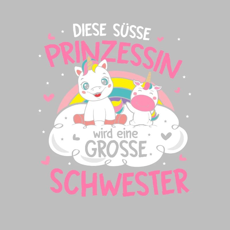 Diese Süsse Prinzessin Wird Eine Grosse Schwester