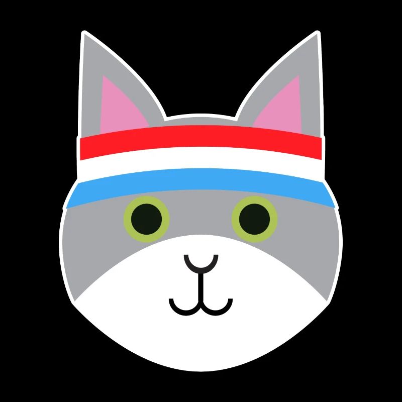 Jogging Katze