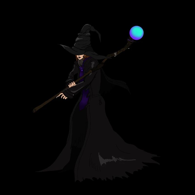 Cool witch like from fantasy book gift idea