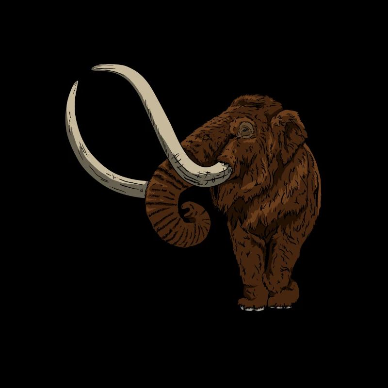 Mammoth from Ice Age gift idea for extinct