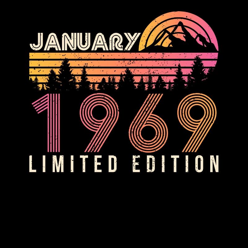 1969 In January Retro Locust