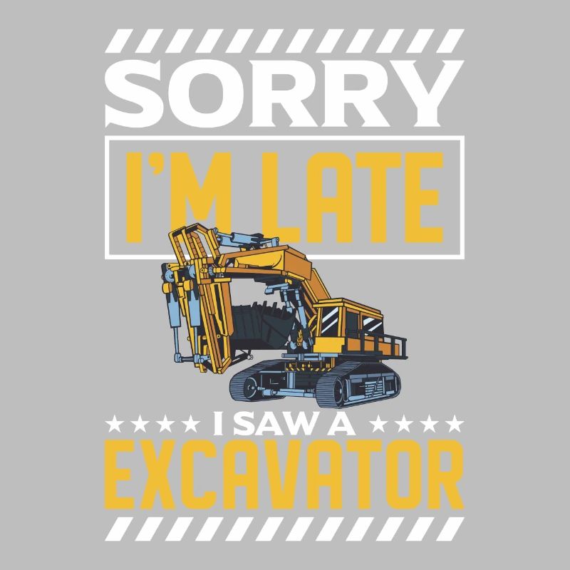 Construction vehicle worker excavator