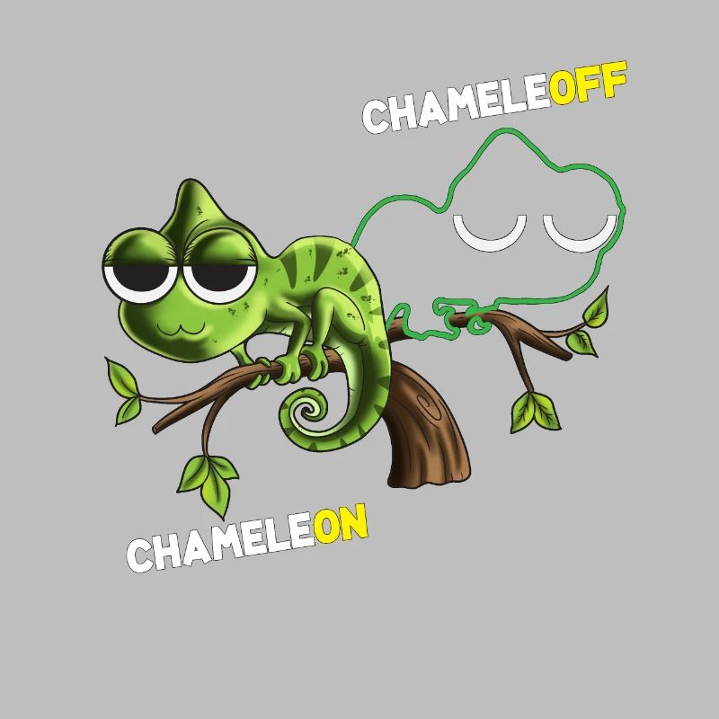 Chameleon Chameleoff Lichtschalter Tarnung Lizard