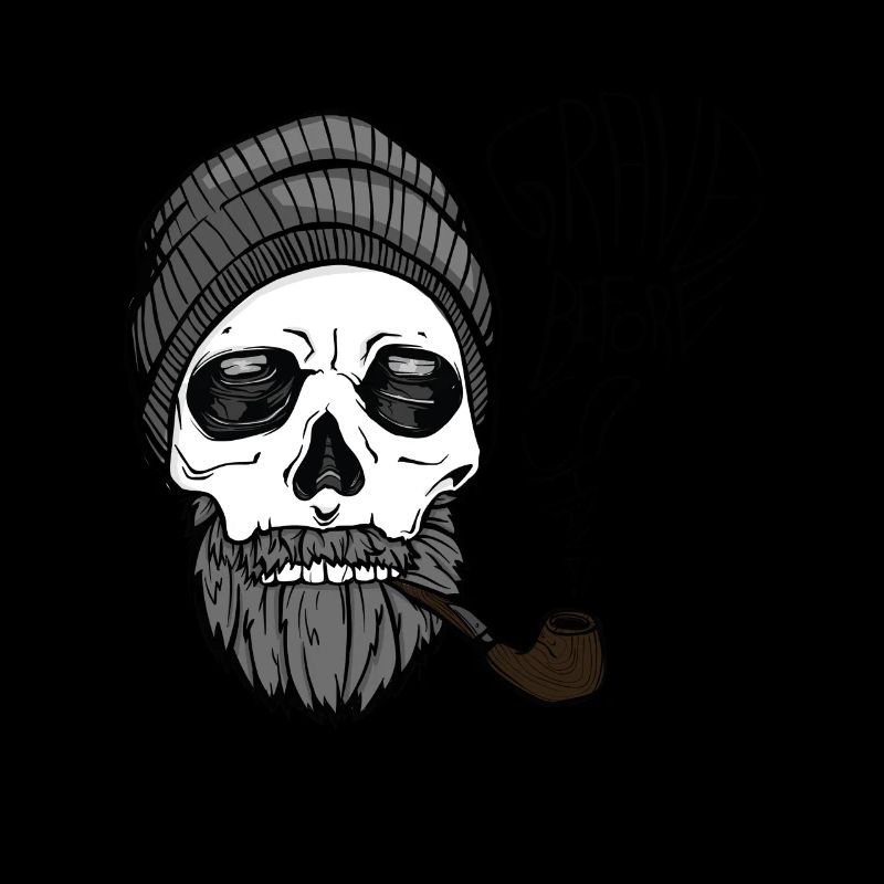 Grave before shave - beard design - 100% Bart