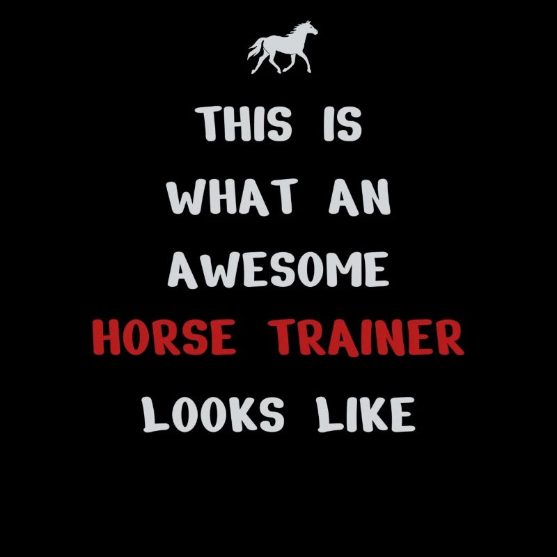 Cadeau pour professeur d’équitation Cheval cheval
