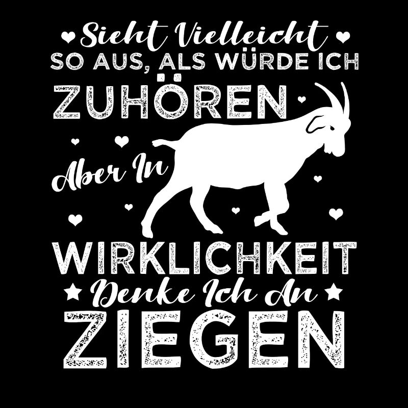 Lustig Ziege Bock Ziegen Spruch Geschenk Geek