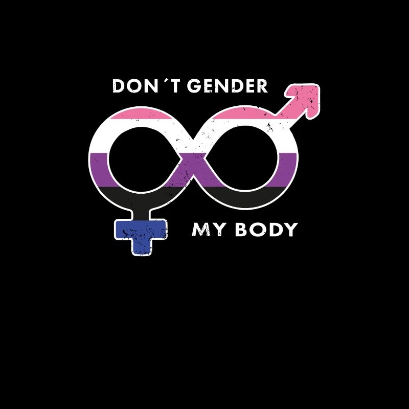 Conception du drapeau Genderfluid contre les rôles de genre