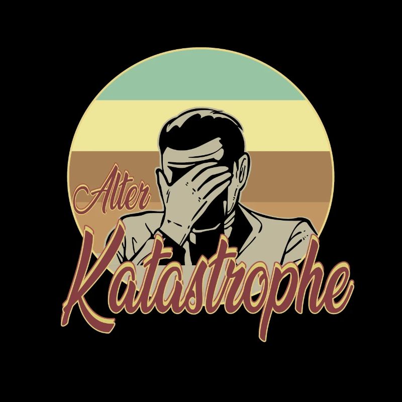 Ancien style vintage de catastrophe