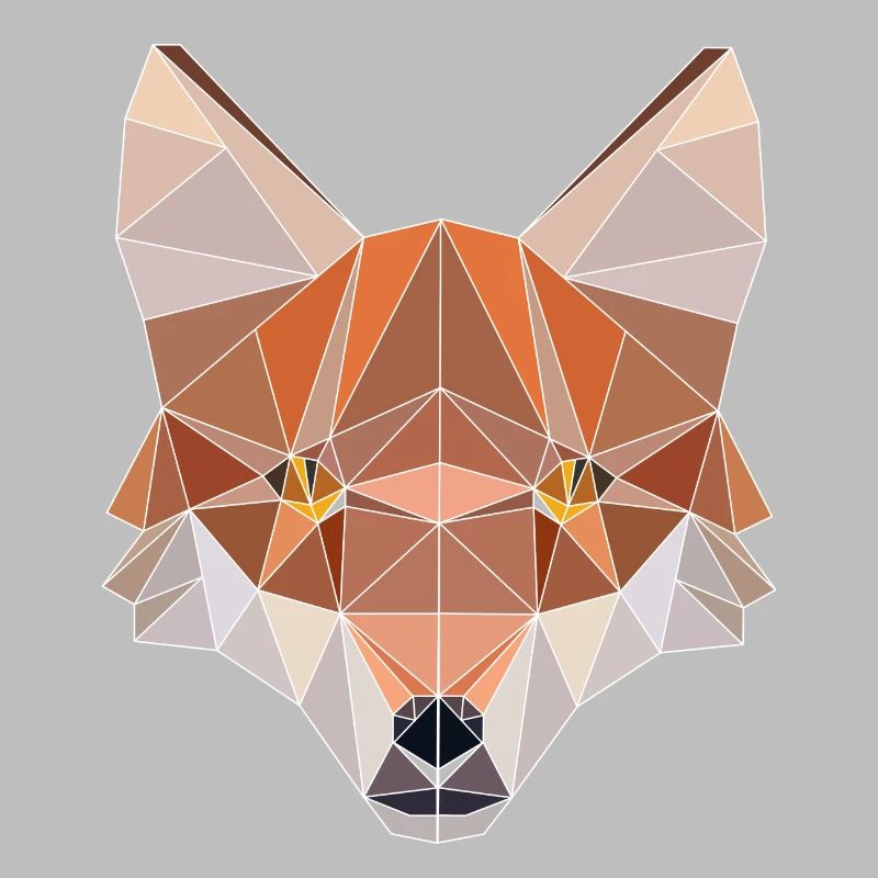 Tshirt polygonal Design Symmetrical Triangular