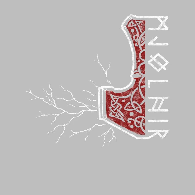 Le marteau de Thor avec flash - Mjölnir