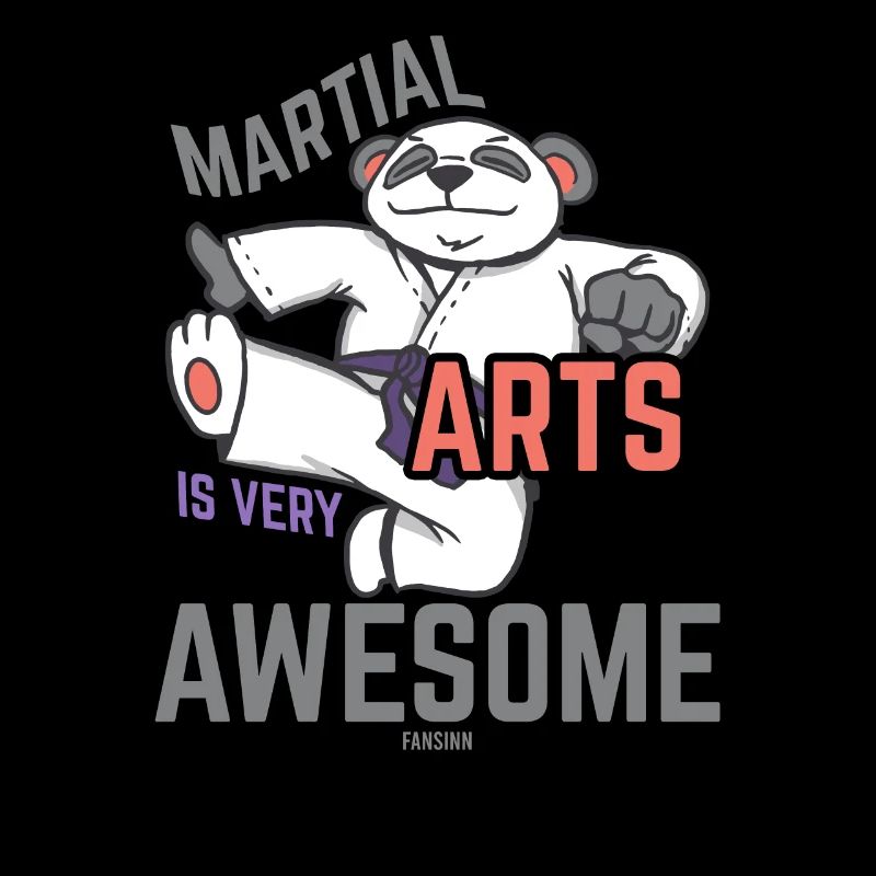 Martial Arts Training Panda Kampfkunst