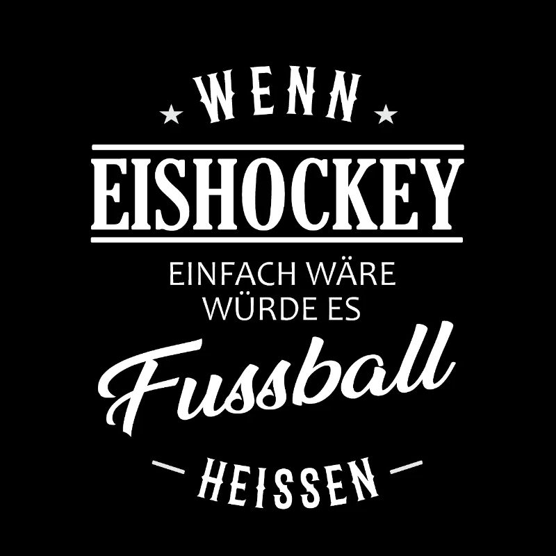 Wenn  Eishockey einfach wäre