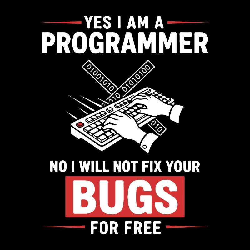 Humor hat den Programmierer behoben, keine Fehler