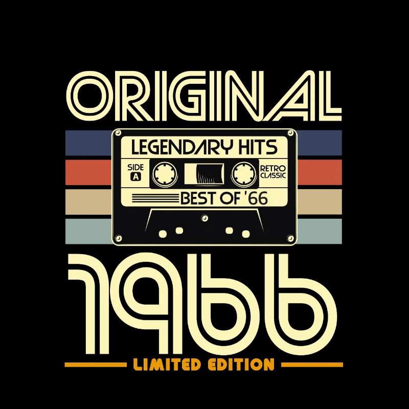 Original 1966 Cassette Retro édition