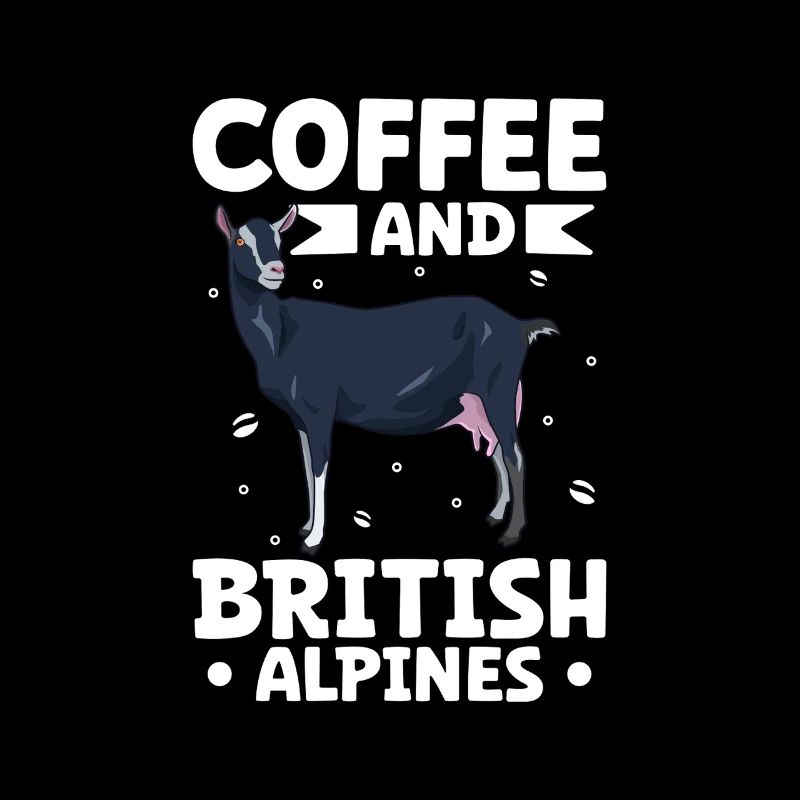 Coffee and British Alpine Goat