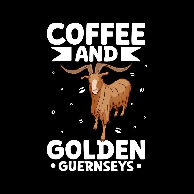 Café et chèvre dorée de Guernesey