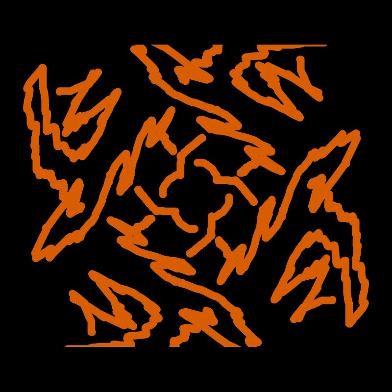 rote Blume Muster moderne Kunst