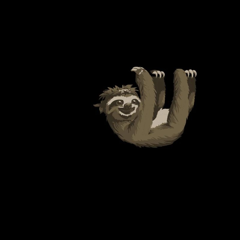 cool chilled sloth