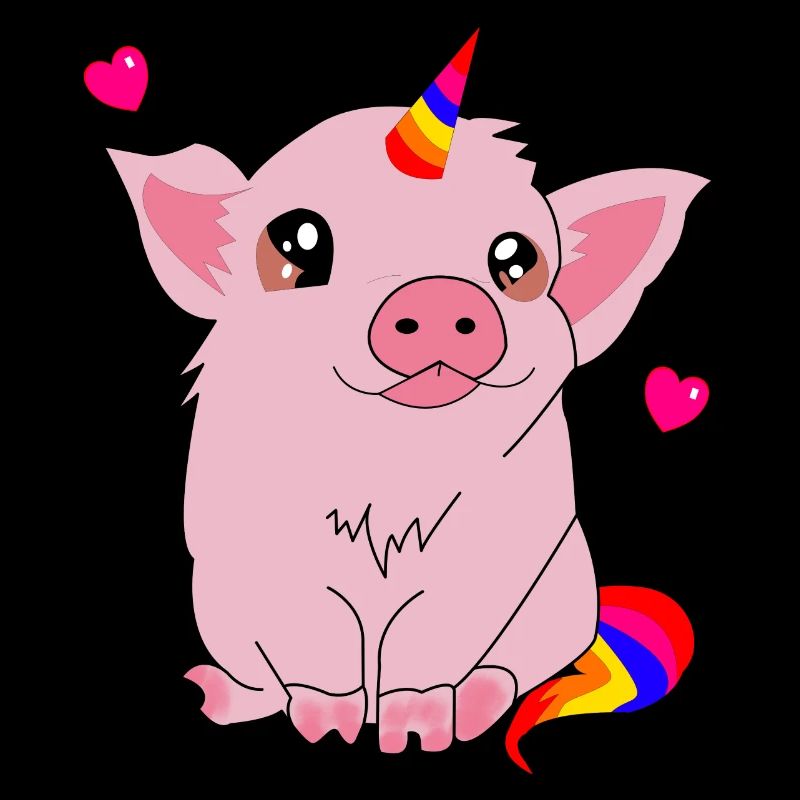 Schweinhorn Einhorn