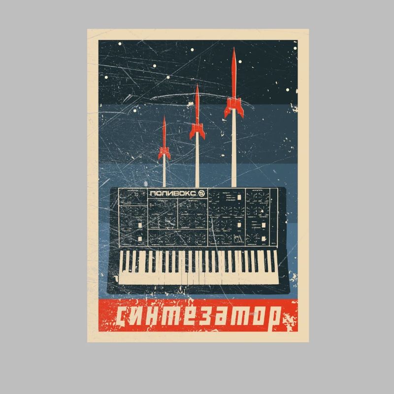 Vintage Soviet Synthesizer - Analog USSR design