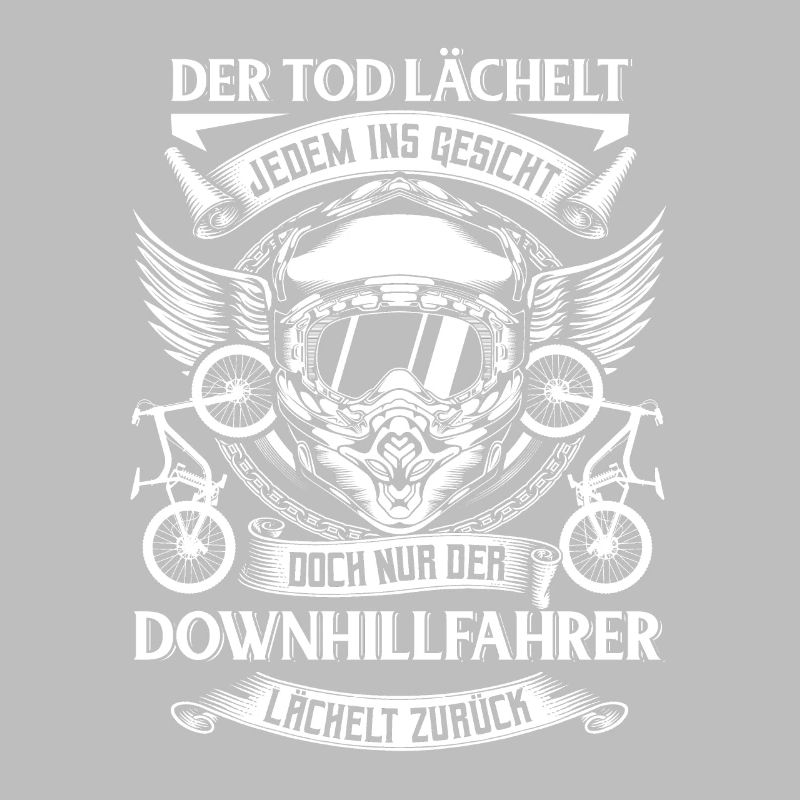 Downhill Downhiller MTB Biker Spruch Geschenk