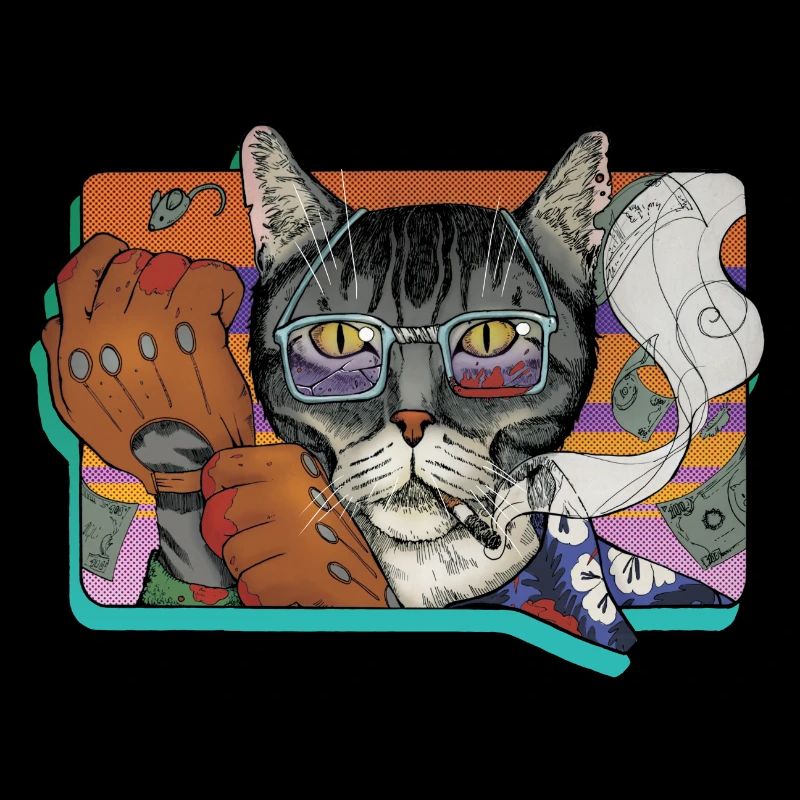 Verbrechen Katze