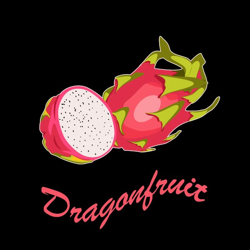 Drachenfrucht vegan Comic gesund Gesschenkidee