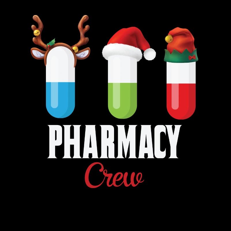 Pharmacy Crew Funny Christmas Gift for Pharmacist