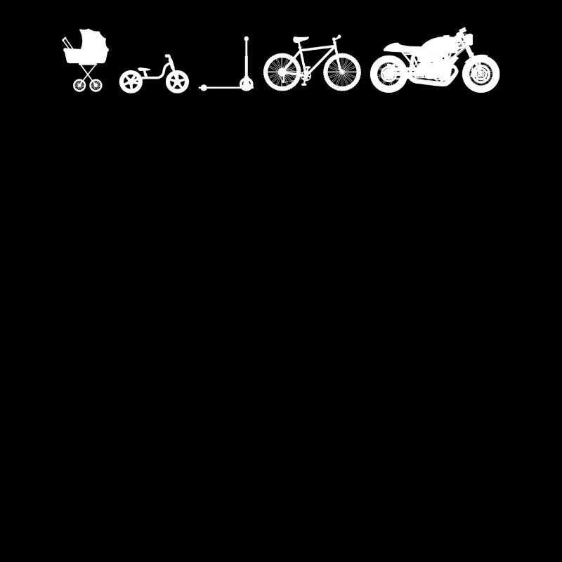 Motorrad Evolution Biker Geschenk Motorradfahrer