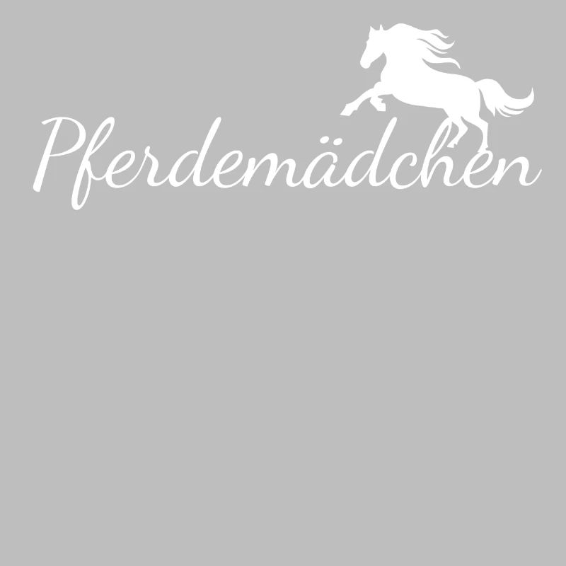 Pferdemädchen Pferd Design