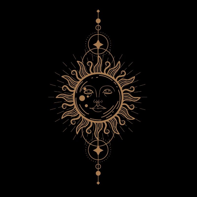Boho Sonne & Boho Mond Himmlisch