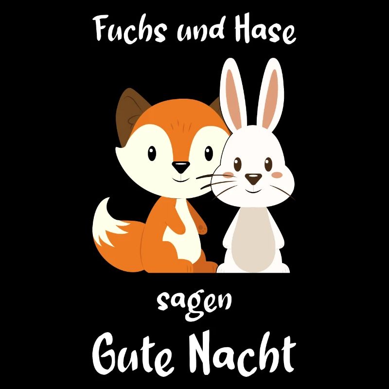 Fuchs Hase Oberteil Schlafanzug Geschenk